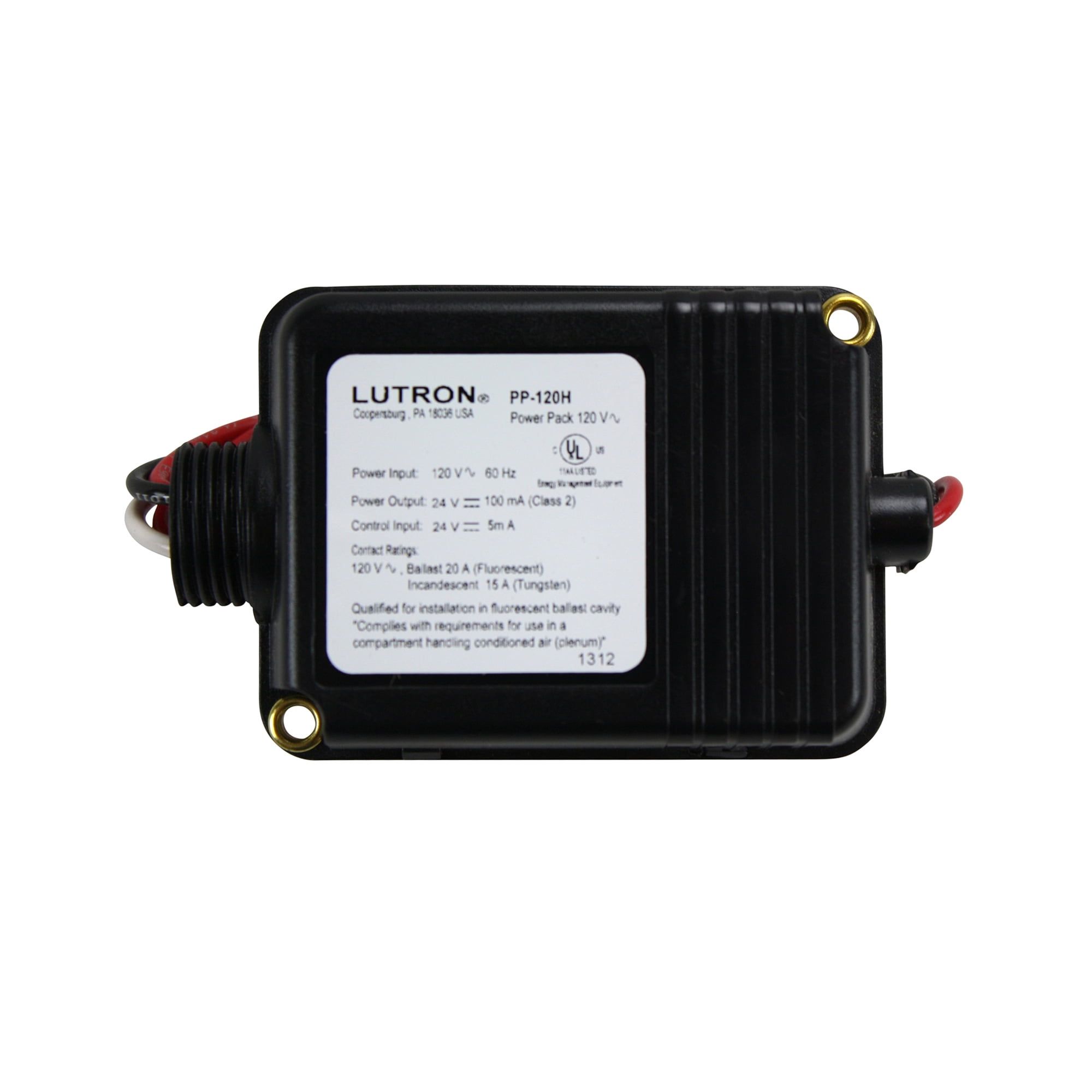 Lutron PP120H Power Pack 120VAC 24VDC Active High Power Pack for