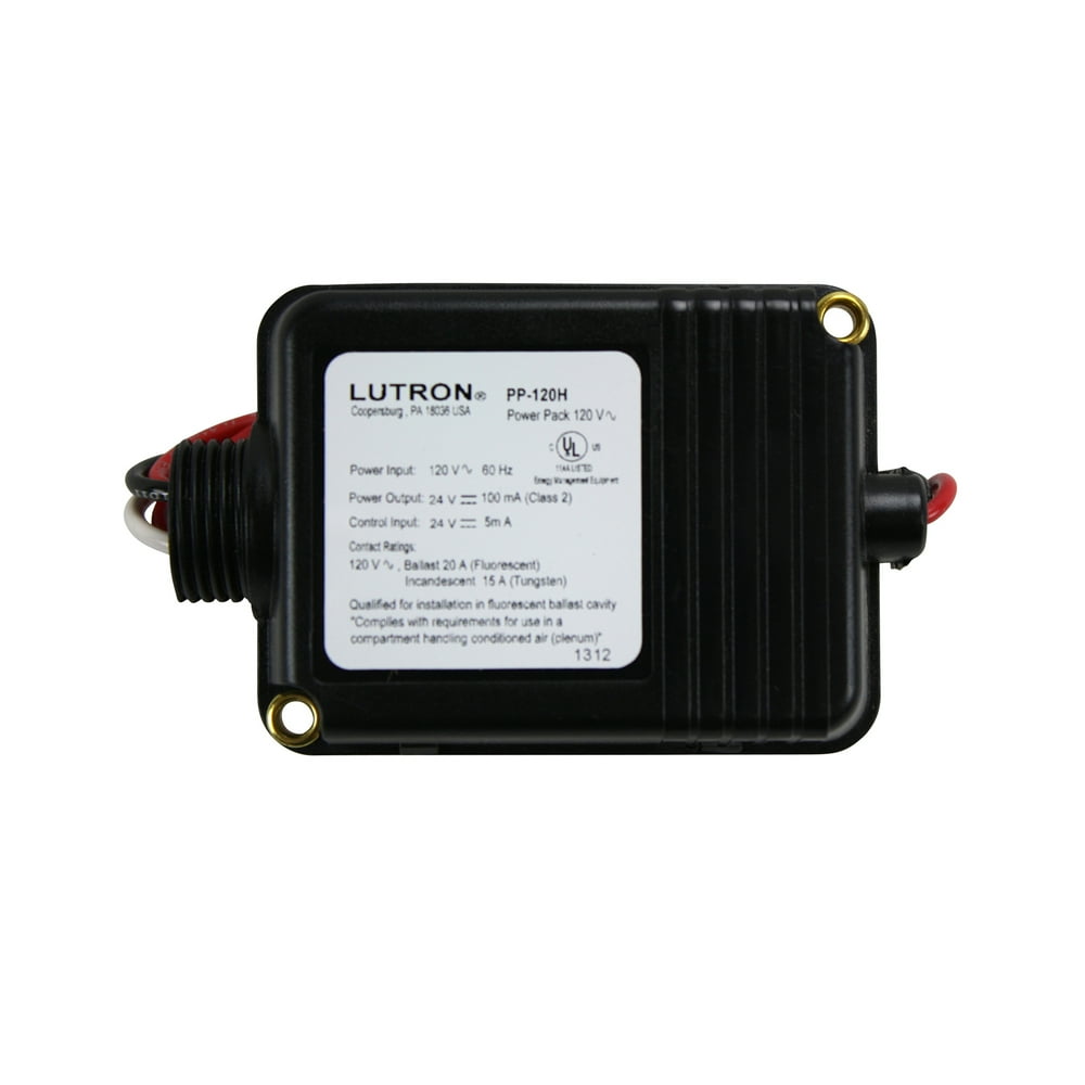 Lutron PP120H Power Pack 120VAC 24VDC Active High Power Pack for