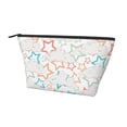 thumbnail image 2 of ZNDUO Travel Makeup Bag for Women Star and Cloud Pattern Toiletry Bag, Multifunctional Storage Bag Cosmetic Bag Make Up Organizer, 2 of 7