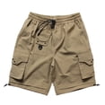 thumbnail image 1 of Men's Summer Outdoor Casual Work Pants with Pocket, Retro Style, Comfortable for Work, 1 of 5