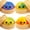 4-Two-tone Mixed, variant on Dumpling Squishy Toy, Cute Stress Balls Fidget Sensory Toys, Stocking Stuffers with Food Steamer Stretchy Desk Toys