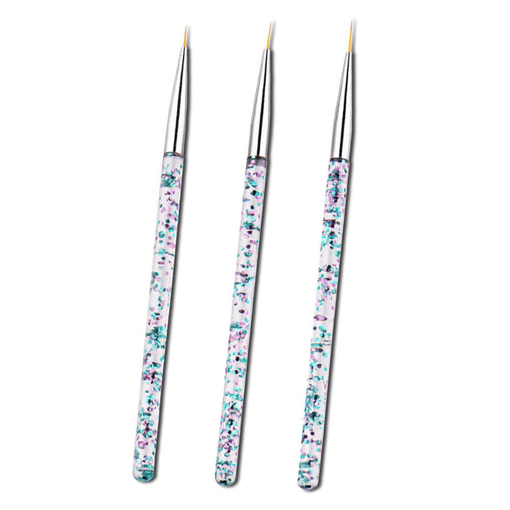 Maniology (formerly bmc) Super Cute Turquoise 8pc Dual Sided Nail Art Brush  and Dotting Tool Set 