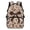 Brown Camo Bow, variant on KEIAHUAN Pink Bow Deer School Backpack for Girls, Smooth Double Zippers Daypack, Large Capacity 17 Inch Bookbag Fits 14 Inch Laptop, Dual Side Mesh Holders for Boys Kids Field Trips
