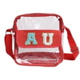 thumbnail image 1 of Mashaouyo ClearanceTool Bag Large Clear Backpack Heavy Duty Pvc Transparent Backpack See Through Backpack for Work Sports One Size Red, 1 of 3