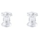 thumbnail image 1 of Portavelas de cristal Toystoory candelabro de pilar transparente hexagonal 3 set, 1 of 6