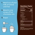 thumbnail image 2 of FlavCity Keto Hot Chocolate - Vegan, Zero Sugar & Dairy Free Hot Chocolate Mix - 45 Calories Per Serving - With Organic Cocoa, Coconut Milk, Cinnamon & Sea Salt - High Fiber & Low Carb (20 Servings), 2 of 4