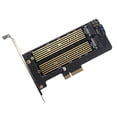 thumbnail image 3 of M.2 NVMe NGFF Tarjeta expansión NVME 32Gbps Tarjeta aceleradora SSD a convertidor PCI-E, 3 of 6