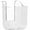 White, variant on 1 Pack Bathroom Wipe Holder,Wall Mounted Wipes Dispenser,Kitchen Wipes Storage Box,No Punching Clear Tissue Holder,Self-Adhesive Plastic Tissue Container,for Home Bedroom Toilet Gray