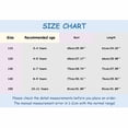 thumbnail image 4 of HOWPAY Dresses for Girls Long Sleeve A-Line Flowy Tutu Princess Dresses Gradient Lightweight Summer Loose Fit Party Casual Sundress Red, 4 of 8