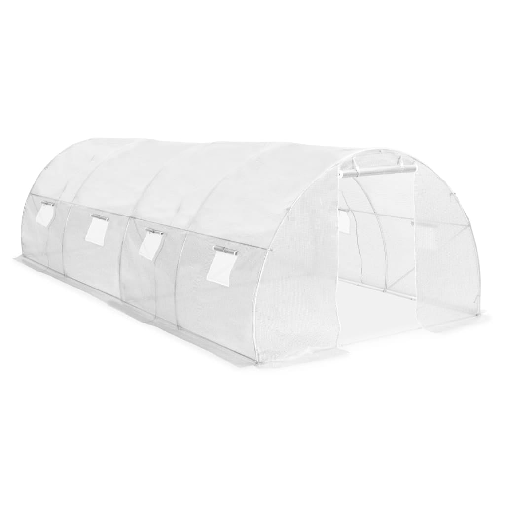 VidaXL Greenhouse 193.8 sq ft, 236.2"x118.1"x78.7"