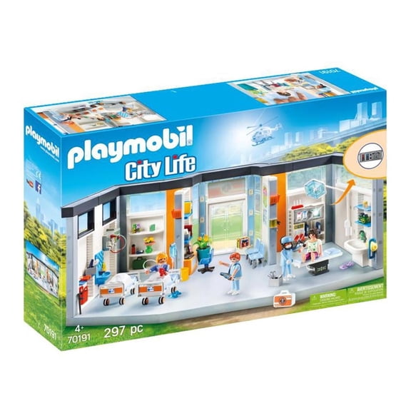 Planta de Hospital Playmobil City Life 297 Piezas
