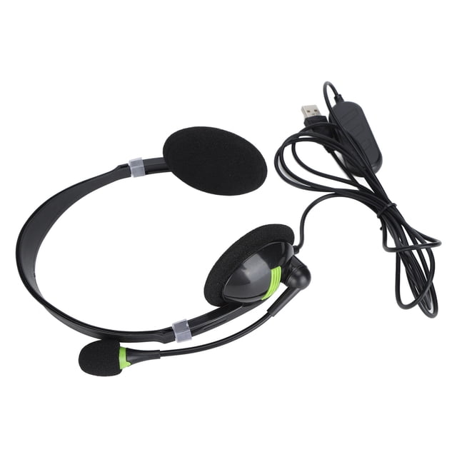 Auriculares de oficina, SY440MV Auriculares con cable de 3,5 mm/USB Auriculares de atención al cliente Auriculares para computadora Fiabilidad excepcional