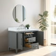 thumbnail image 5 of Vanity Art 48" Single Sink Bathroom Vanity Cabinet with Ceramic Countertop, 5 of 12