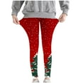 thumbnail image 5 of HAiming Christmas Legging Pants Ugly Graphic Xmas Casual Tight Party Going out Trousers Trendy Clothes for Kids, 5 of 8