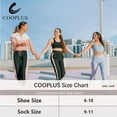 thumbnail image 2 of COOPLUS Womens Ankle Socks Performance Low Cut Athletic Socks 6 Pairs, 2 of 9