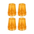 thumbnail image 2 of 4 Pieces Crutch Tips Replacement/ Heavy Duty Sturdy Reinforced Durable Upgraded Thickened/ Crutch Feet Cap/ Cane Tips for Hiking Sticks/ Canes Yellow 25mm Hole, 2 of 10
