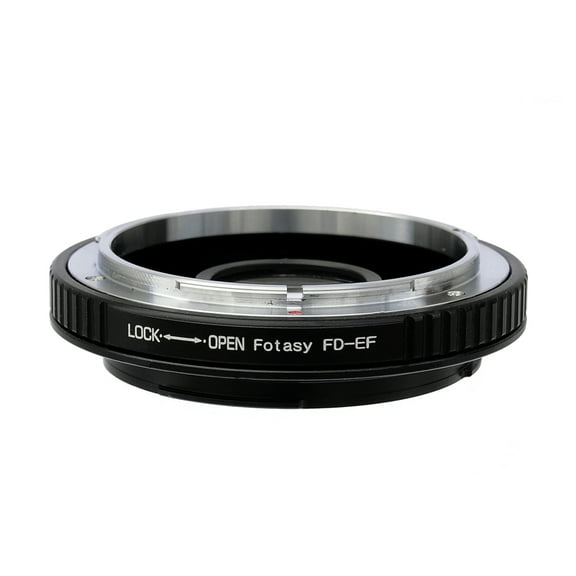 Fotasy Cannon FD Lens to EOS EF Adapter, FD EF Adapter, FD EF-S, Infinity Focus, Compatible with Canon DSLR 6D 5D Mark IV III II 1Ds 1D 7D II 7D 90D 80D 77D 70D 60D 50D 1300D 1200D 1100D 760D 750D