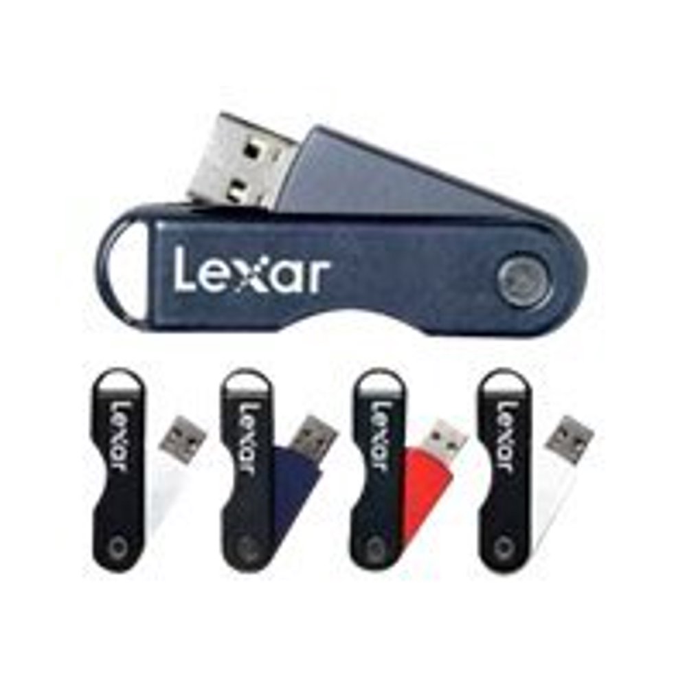 Lexar JumpDrive TwistTurn USB flash drive 4 GB USB 2.0 red