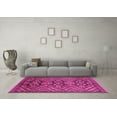 thumbnail image 3 of Ahgly Company Indoor Rectangle Abstract Pink Modern Area Rugs, 2' x 3', 3 of 4