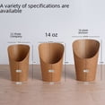thumbnail image 4 of Vaso de papel kraft con bisel para huevos, papas fritas espesas, vaso para helado, vaso de papel kraft con bisel, vaso para fideos de comida rápida, 4 of 4