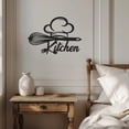 thumbnail image 4 of Violaura Chef Hat Metal Wall Art - Easy to Install Hanging Perfect for Home, Living Room Decor (36.0" x 25.6"), 4 of 8