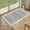 Blue, variant on UERMEI 2'x3' Washable Area Rugs for Entryway Hallway Laundry Room, Non-Silp Indoor Small Throw Rug, Boho Doormat Carpets, Brown