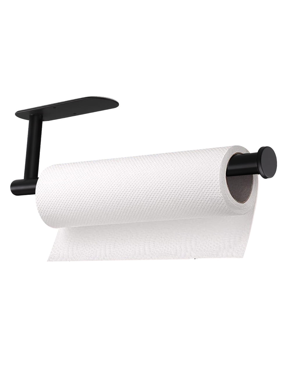 Self-Adhesive Kitchen Paper Towel Rack Toilet Roll Holder Wall Mount Tissue 