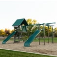 thumbnail image 3 of Lifetime Big Stuff ® Deluxe Swing Set, Earthtone (91080), 3 of 15