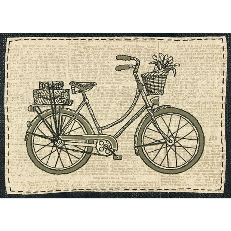 Classic Bicycle Embroidery Kit