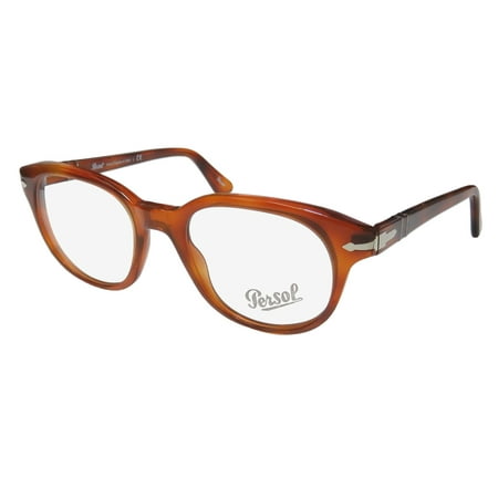 New Persol 3052-V Mens/Womens Designer Full-Rim Sienna Prestigious Designer Gorgeous Frame Demo Lenses 50-20-140 Eyeglasses/Eye Glasses