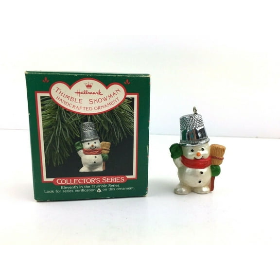 1988 Thimble Snowman (Thimble)