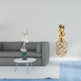 thumbnail image 2 of Figura Artística De Resina De Una Bailarina Moderna, Escultura En Color Dorado. Adorno Creativo Para Escritorio, Ideal Para Dormitorio, Oficina, Armario, Sala De Estar, Chimenea O Entrada., 2 of 8