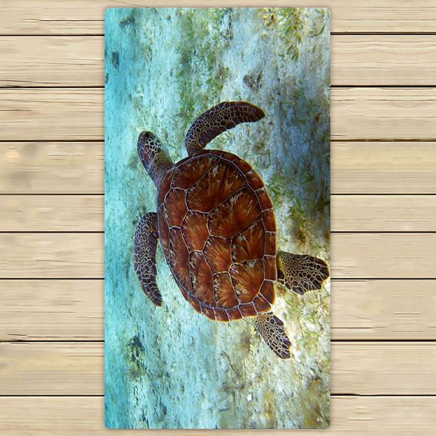 ZKGK Sea Turtle Hand Towel Bath Towels Beach Towel For Home Outdoor