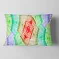 thumbnail image 2 of Designart 12" x 20" Green Polyester Throw Pillow, 2 of 5