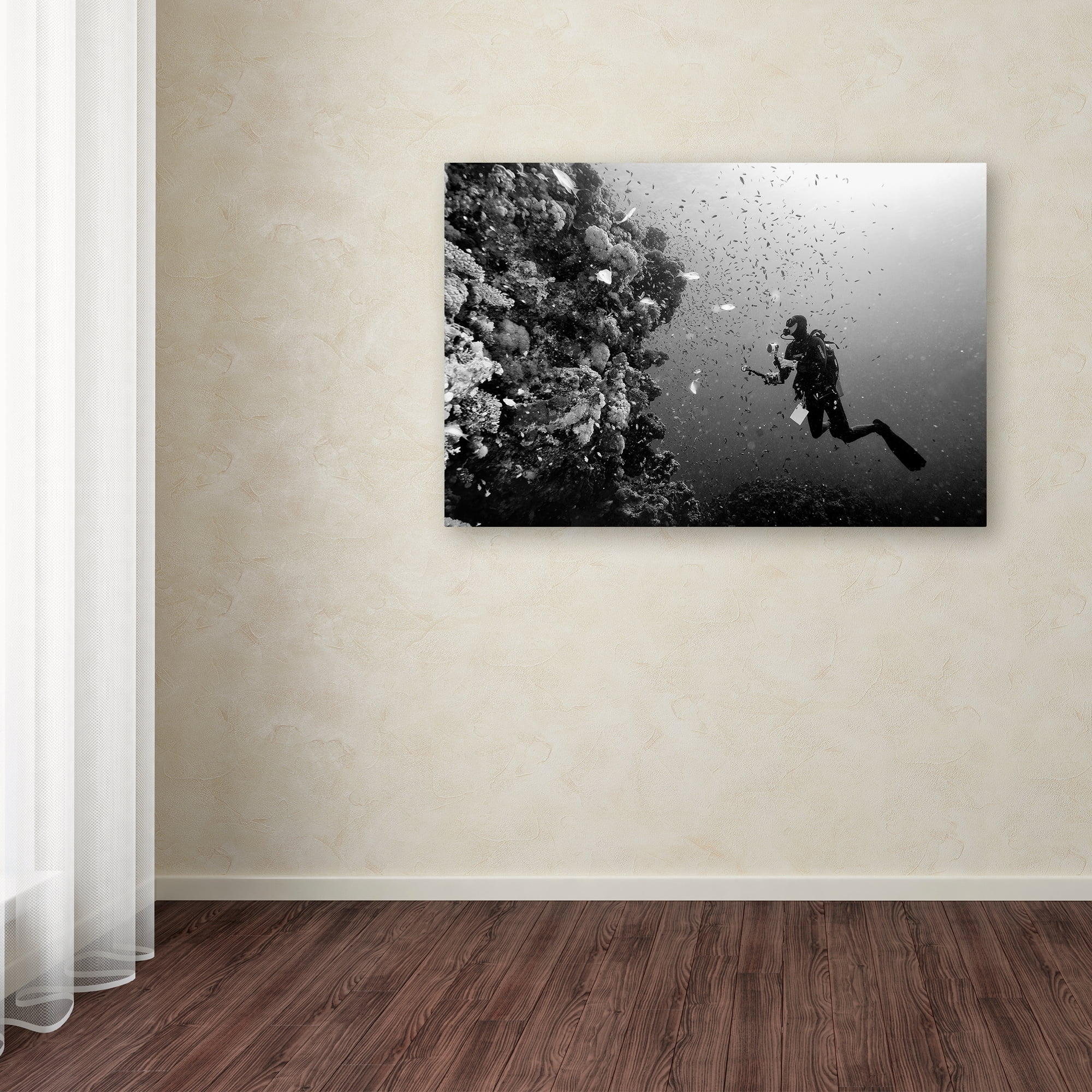 Trademark Fine Art 'Man At Work' Canvas Art by Marcel Rebro