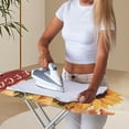 thumbnail image 3 of HELLHERO Ironing Board Protector Cover Lightweight Resists Scorching Elastic Border Hook and Loop Fastener Straps Dustproof Covers Pumpkin Sunflower, 3 of 6