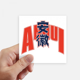 thumbnail image 1 of Anhui provincial Model Adhesivo Cuadrado Impermeable Adhesivo Papel Tapiz Calcomanía Coche, 1 of 1