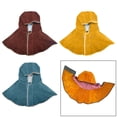 thumbnail image 5 of Goodhd Leather Welding Hood Helmet Mask Protector Cap Electric Welder Spark Flame Proof-Brown, 5 of 5