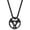 Black-Leaf, variant on Men Women's Dumbbell Pendant Necklace Stainless Steel Couples Barbell Pendant Fitness Gym Sports Dumbbell Weight Lifters Barbell Chain Jewelry