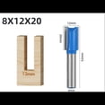 thumbnail image 5 of Juego de brocas para enrutador inferior de limpieza, herramienta de cepillado de superficies de carburo de doble flauta, diámetro de corte, 7 Uds., 5 of 5