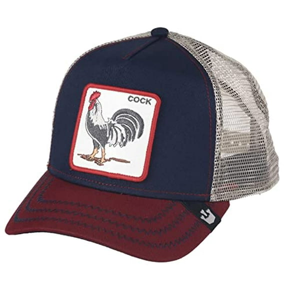 Goorin Bros. The Farm Trucker Hat, Navy Rooster, One Size