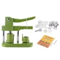 thumbnail image 2 of Button Maker Machine, 100 Sets DIY Pin Badge Button Maker Press Machine with Ergonomic Handle, Button Pin Maker Machine Metal Pinback Supplies for Making Pins, Ties, Key Chains, 2 of 7