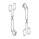 thumbnail image 1 of Yuarrent Pinzas rectas prácticas, 2 piezas, opciones de tamaño, evitan resbalones, pinzas de tijera de múltiple Herramientas y accesorios para hornear, 1 of 6