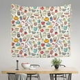 thumbnail image 2 of Sikiie Cooking Utensils tapestry wall hanging home decor for bedrooms, living rooms, dorms 60x51in, 2 of 6