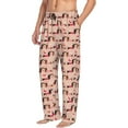 thumbnail image 6 of Logiee Love dachshund dogs Print Pajama Pants for Men,Men’s Pajama Bottoms,Mens PJ Pants with Pockets & Button Fly-Small, 6 of 6