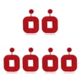 thumbnail image 1 of Qarigey 1 par de pendientes de tachuelas, pendientes de aro con estilo exquisito, gotas para las orejas, accesorios para el Día de San Valentín para Type1 NO1 Qarigey CBP196688, 1 of 6