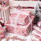 thumbnail image 2 of Papel de regalo navideño MAYPLUSS, lámina metálica rosa, 43 x 305 cm, 2 of 7