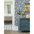 thumbnail image 3 of Chesapeake Vadouvan Navy Jacobean Trail Wallpaper, 3 of 7