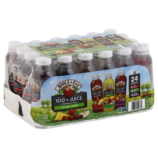 Apple & Eve 100 Fruit Juice Variety Pack, 24 pk./10 oz.