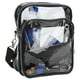 thumbnail image 4 of La Bolsa De Asas Transparente, PVC Transparente De La Bolsa De Mensajero Para El Viaje, 4 of 7